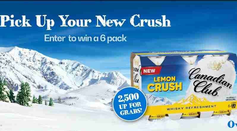 Canadian Club Lemon Crush Trial Competition – Sweepstakesdream